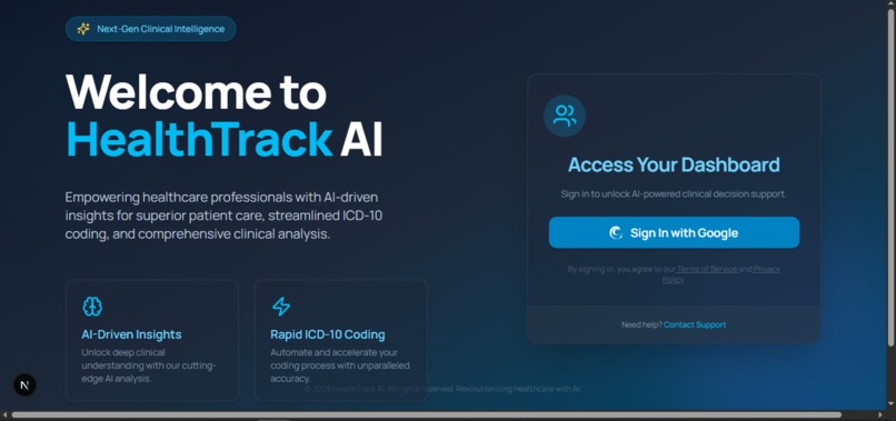 HealthTrack  – screenshot 4