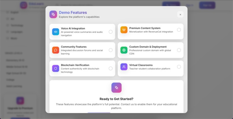 EduLearn: AI-Powered Learning for Everyone – screenshot 4