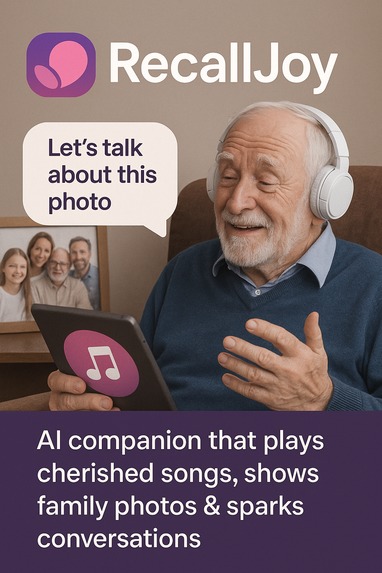 RecallJoy (AI companion for dementia patients) – screenshot 1
