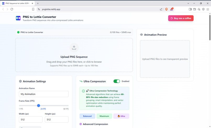 PNG to Lottie – screenshot 3