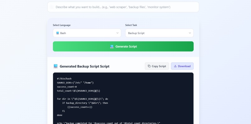 Script Wizzy – screenshot 3