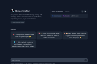 Recipe ChefBot
