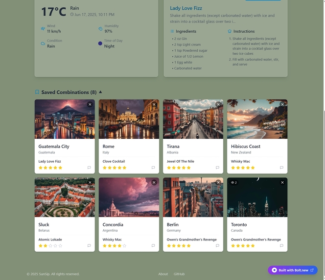 SunSip – screenshot 6