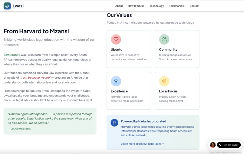 Lwazi - (Property Law) AI Legal Assistant – screenshot 3