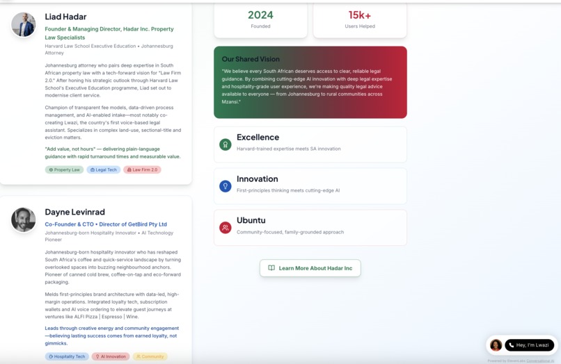 Lwazi - (Property Law) AI Legal Assistant – screenshot 4