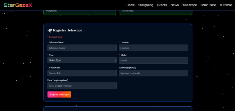 StarGazeX – screenshot 9