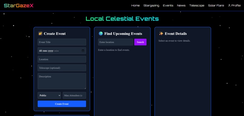StarGazeX – screenshot 4