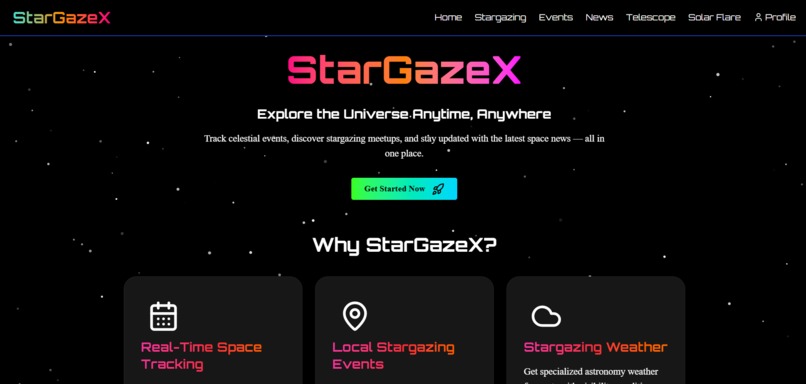 StarGazeX – screenshot 1