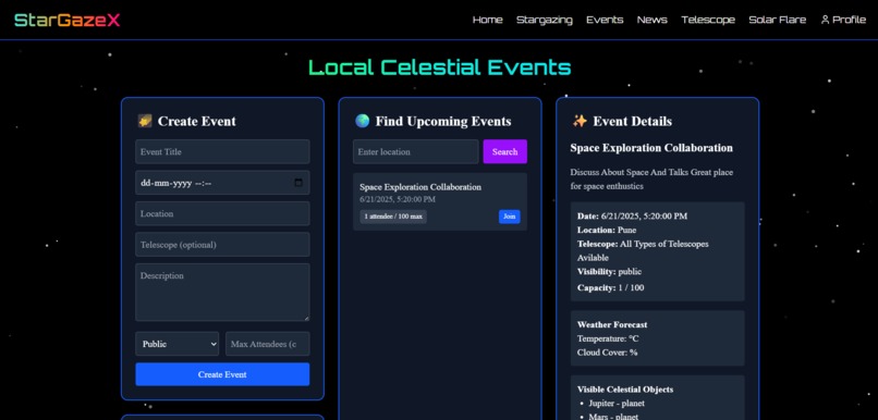 StarGazeX – screenshot 5