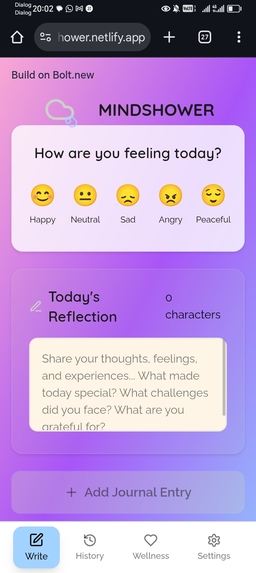 MINDSHOWER  – screenshot 1