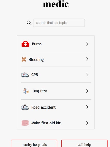 medic – screenshot 1