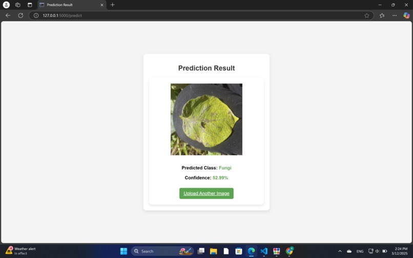 SmartAgro Diagnoser: AI System for Plant Disease Detection – screenshot 2