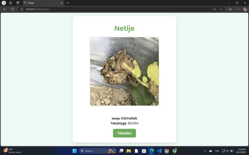 SmartAgro Diagnoser: AI System for Plant Disease Detection – screenshot 3