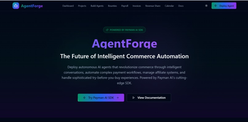 AgentForge – screenshot 1