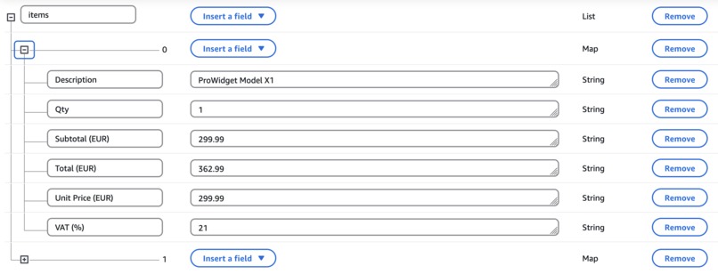 aws-invoice-processor – screenshot 2