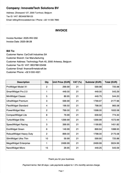 aws-invoice-processor – screenshot 6
