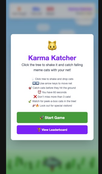 Karma Katcher - One Sh!tty Cat Distribution System on Reddit – screenshot 1