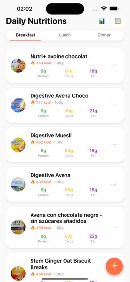 NutriTrack – screenshot 1