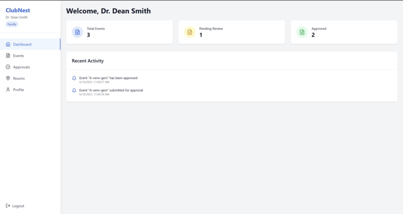 ClubNest – screenshot 1