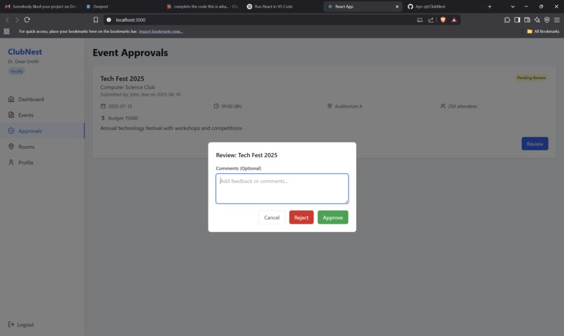 ClubNest – screenshot 4