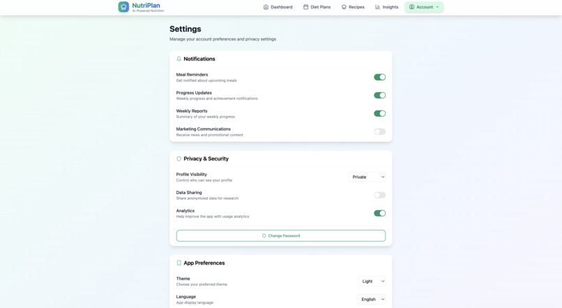NutriPlan – screenshot 4