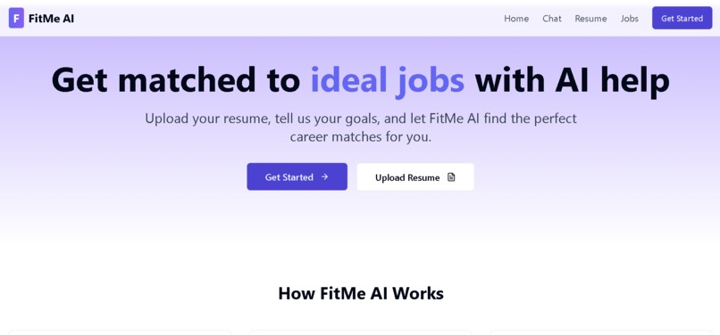 FITMe AI – screenshot 1