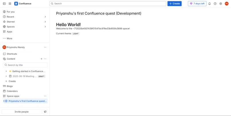 Priyanshu's Hello World – screenshot 1