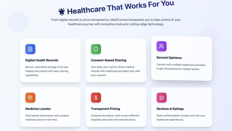 MediConnect – screenshot 2