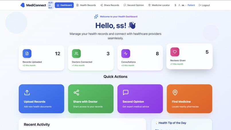 MediConnect – screenshot 3