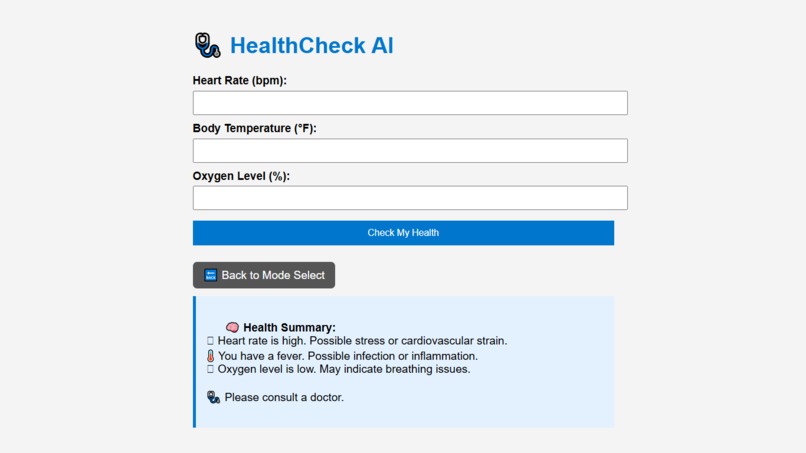 healthcheck-ai – screenshot 3