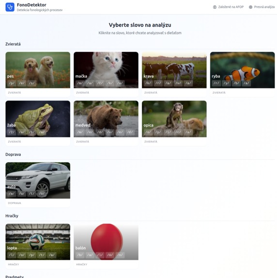 FonoDetektor – screenshot 1