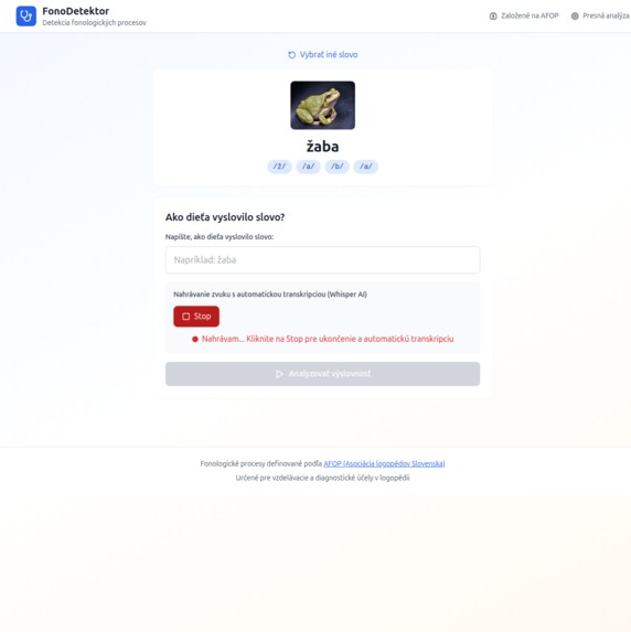 FonoDetektor – screenshot 2