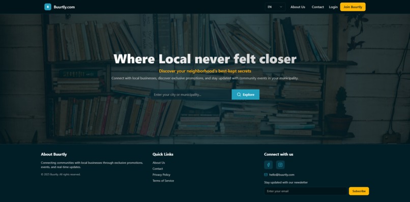 Buurtly.com – screenshot 1