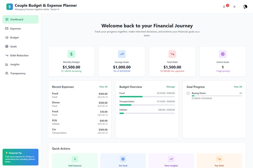 Couple Planner – screenshot 1
