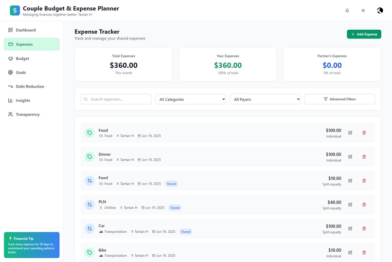Couple Planner – screenshot 2