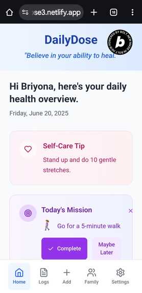 DailyDose – screenshot 2