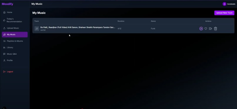 Moodify – screenshot 2