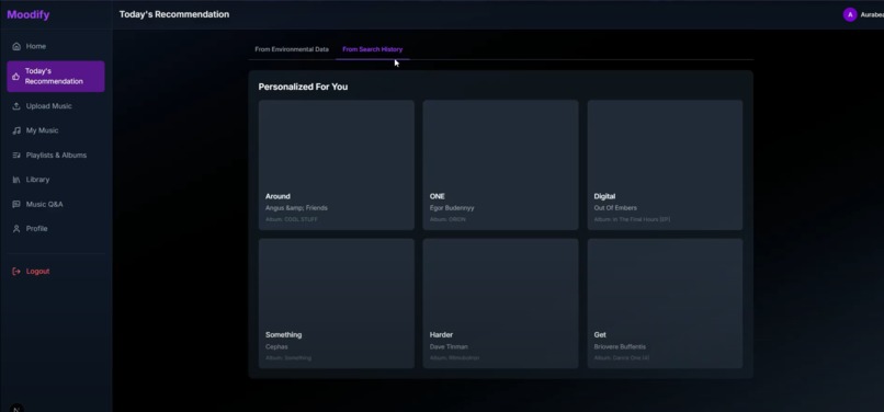 Moodify – screenshot 3