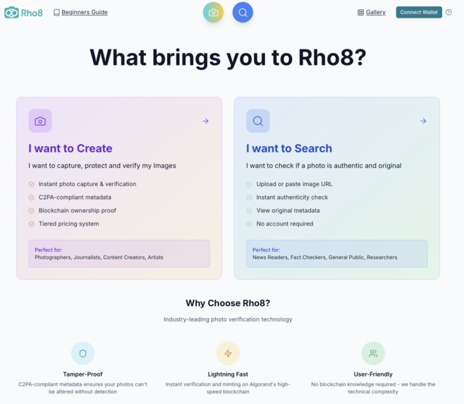 Rho8 – The Truth Layer for Digital Images – screenshot 2