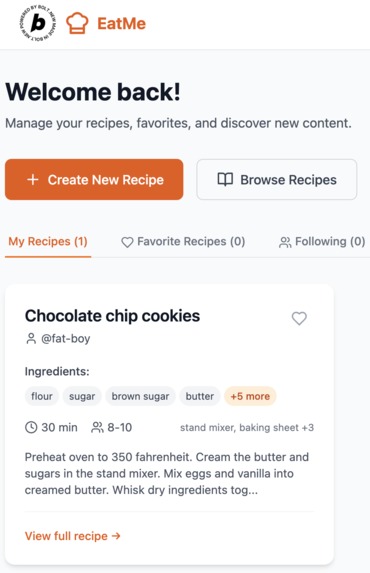 EatMe – screenshot 2