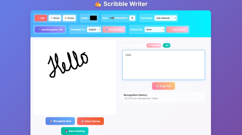 Scribble Writer – screenshot 3