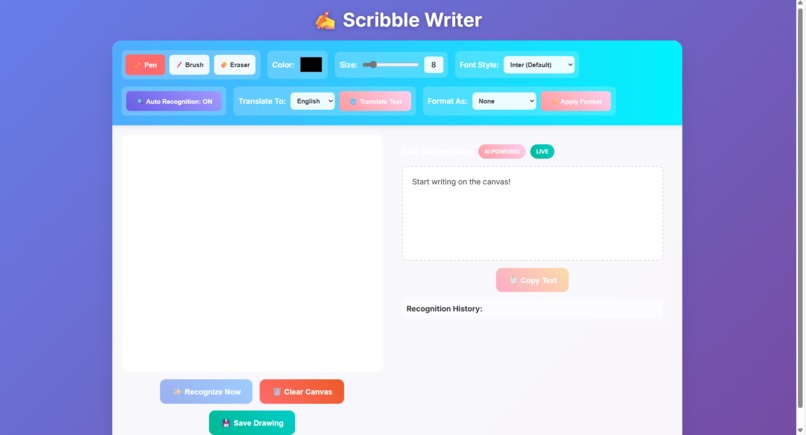 Scribble Writer – screenshot 1