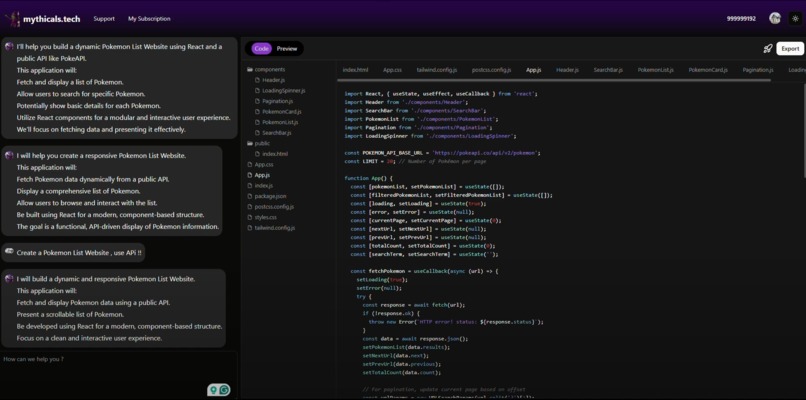 Mythicals.tech – screenshot 3