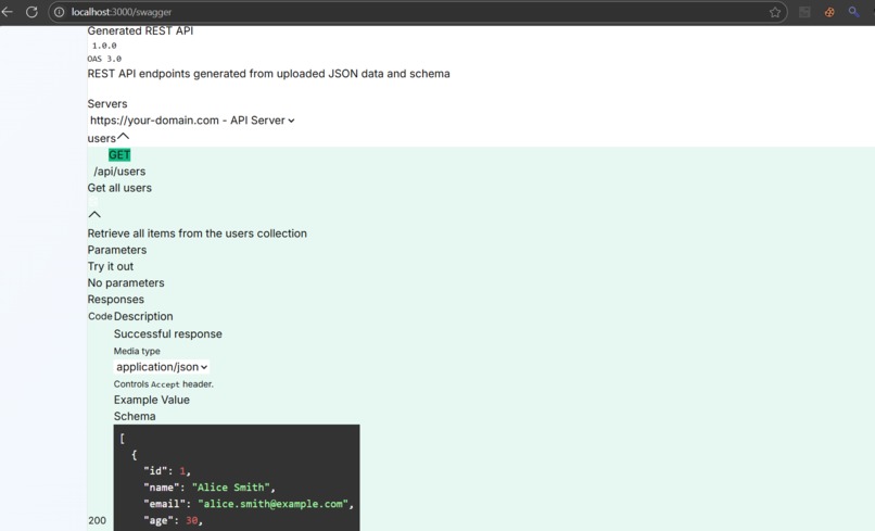 Dynamic Mock for REST API – screenshot 4