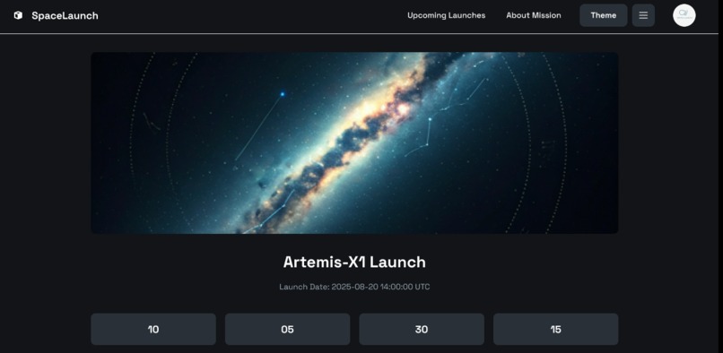 SpaceLaunch – screenshot 1