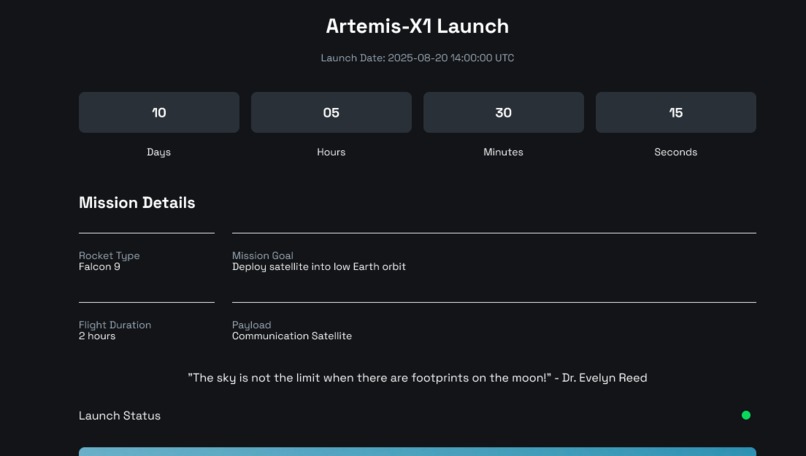 SpaceLaunch – screenshot 4