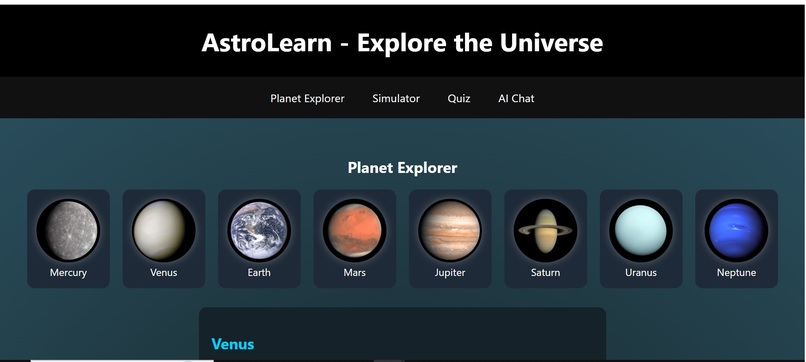 AstroLearn – screenshot 1