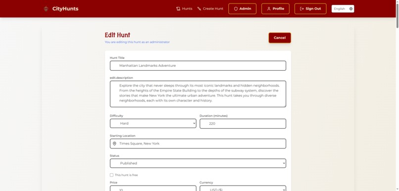 City Hunts – screenshot 4