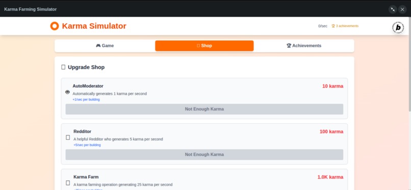 Karma Simulator – screenshot 3