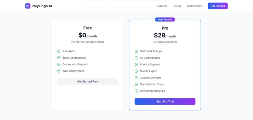 PolyLingo AI – screenshot 2